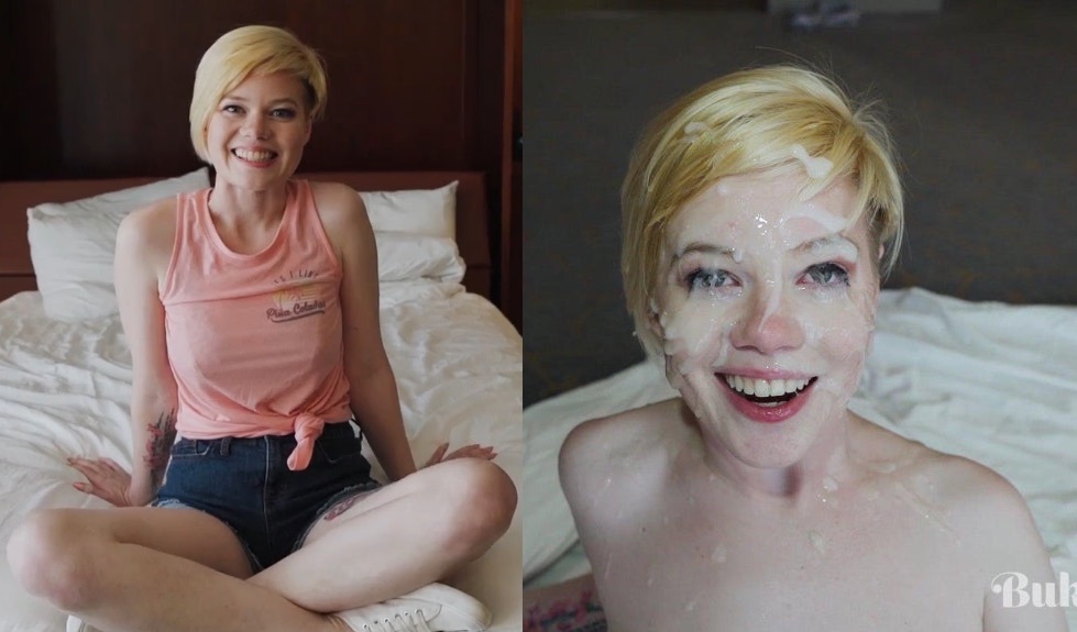 Before and after bukkake — 17