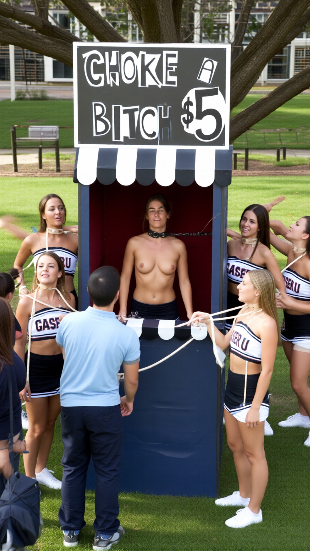 Gasper U Cheerleader Fund Raising — 40
