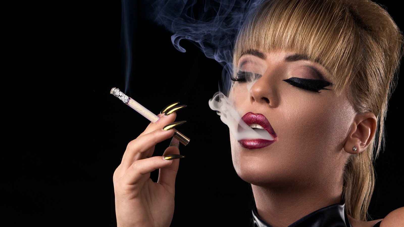 Women Smoking Cigarettes — 43
