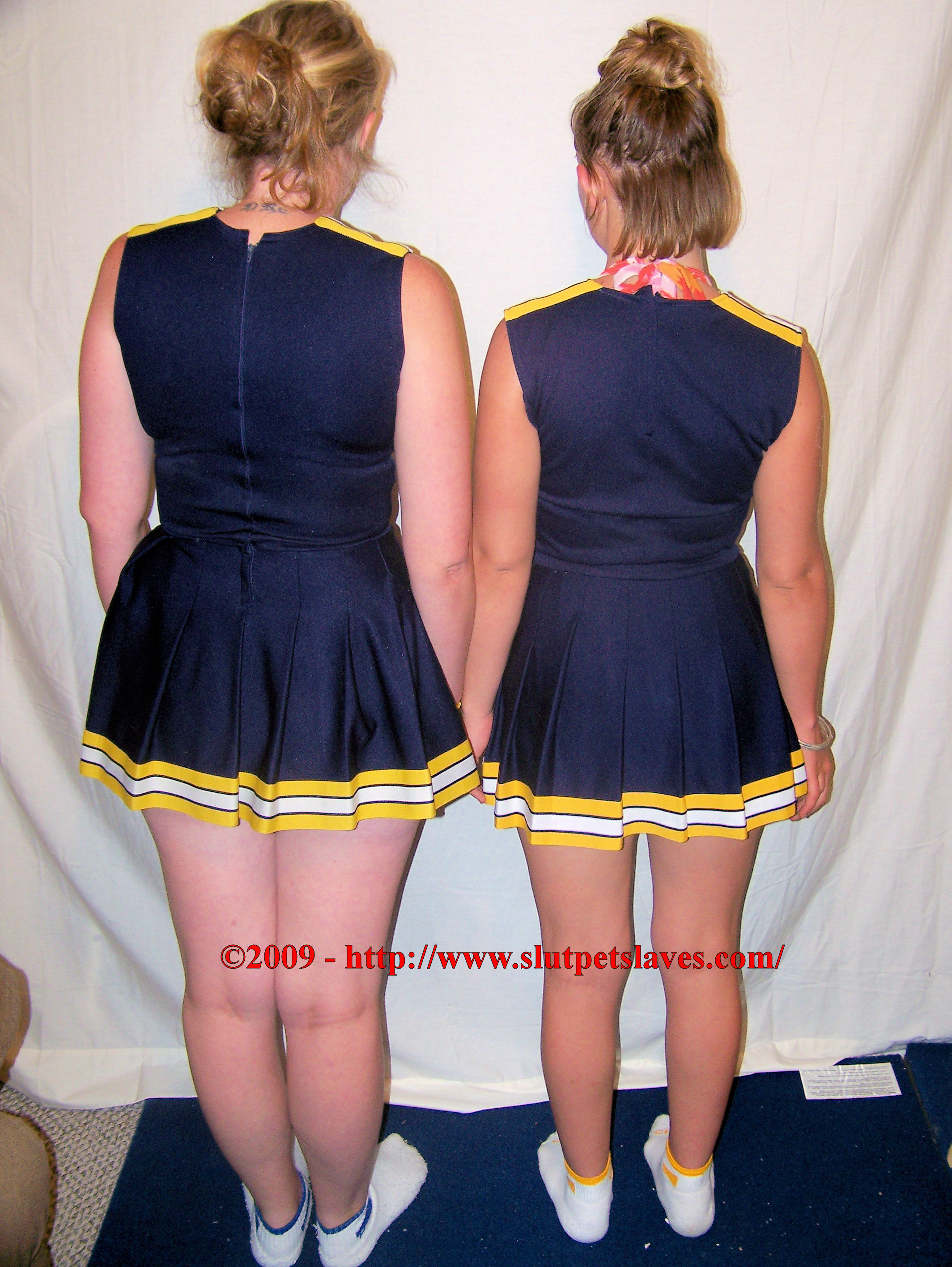 Cheerleader Sisters Spanked — 14