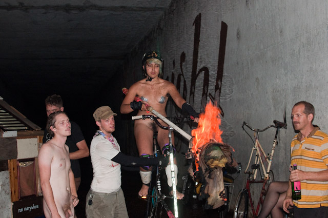 Burning man and party — 13