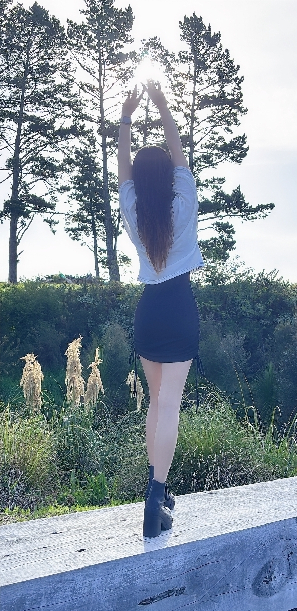 Misstaiwan pose nude in new zealand public places — 31