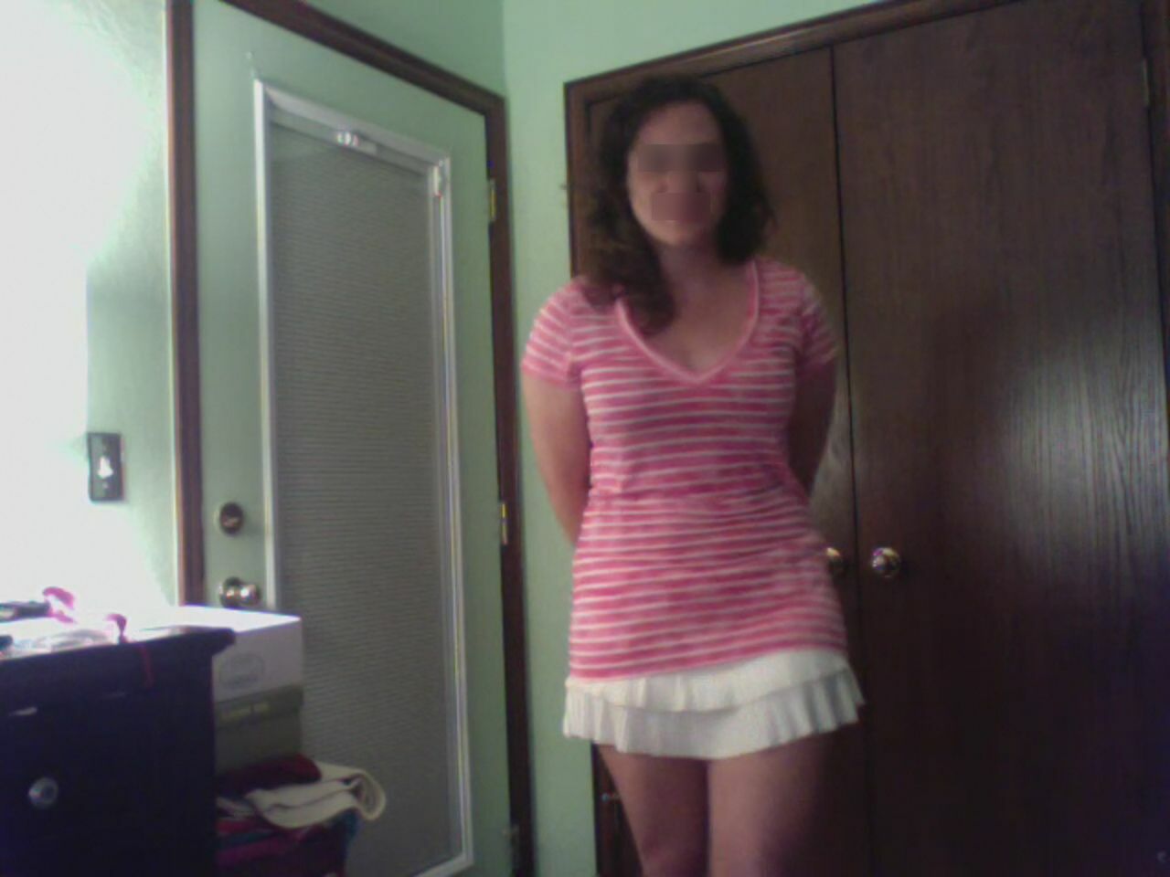 20yo ex girlfriend strips naked on webcam for bf 2 — 36