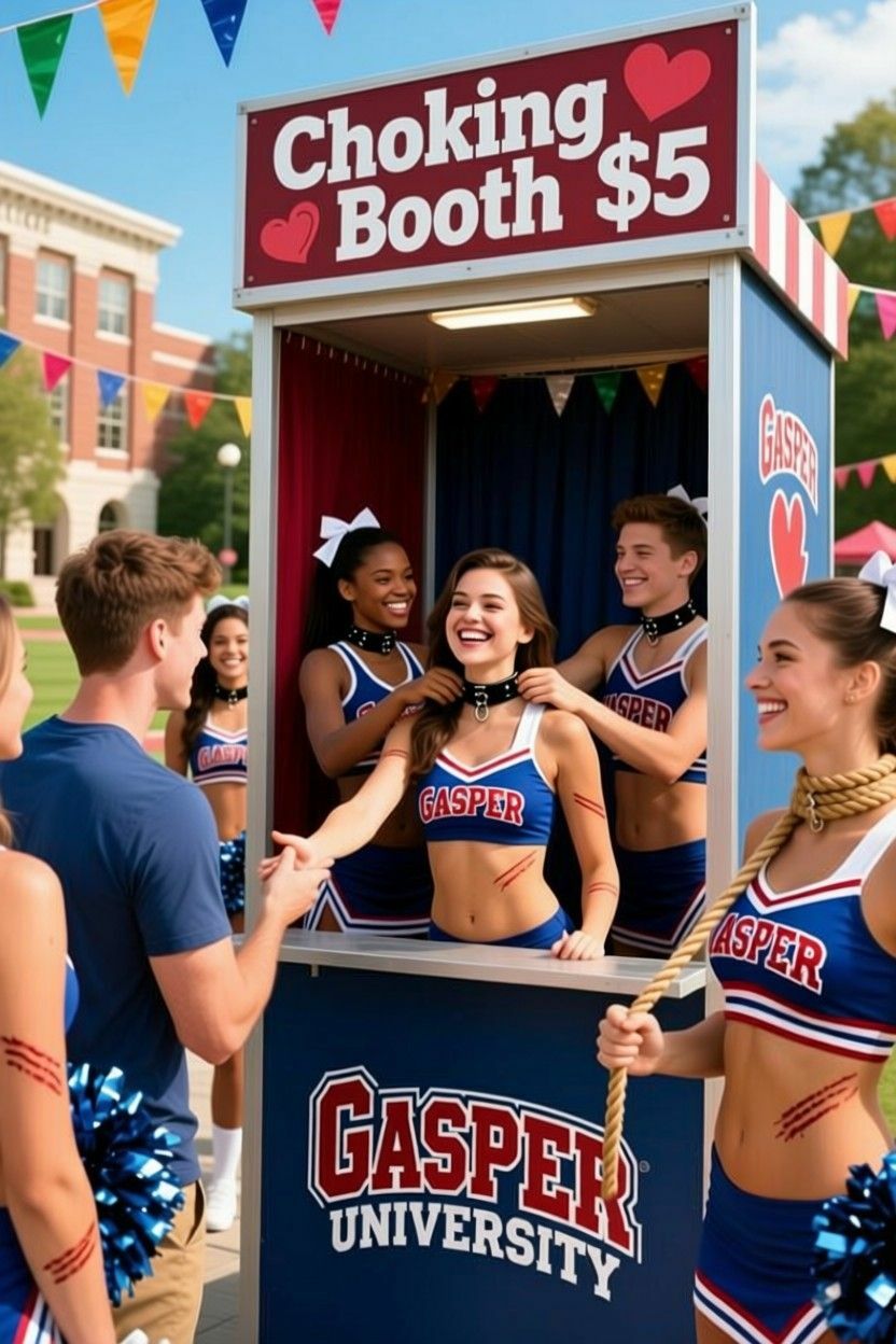 Gasper U Cheerleader Fund Raising — 23