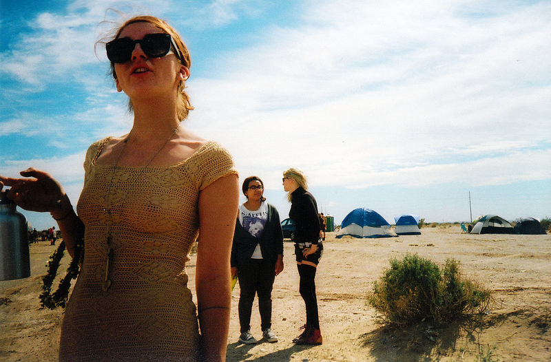 Burning man and party — 10