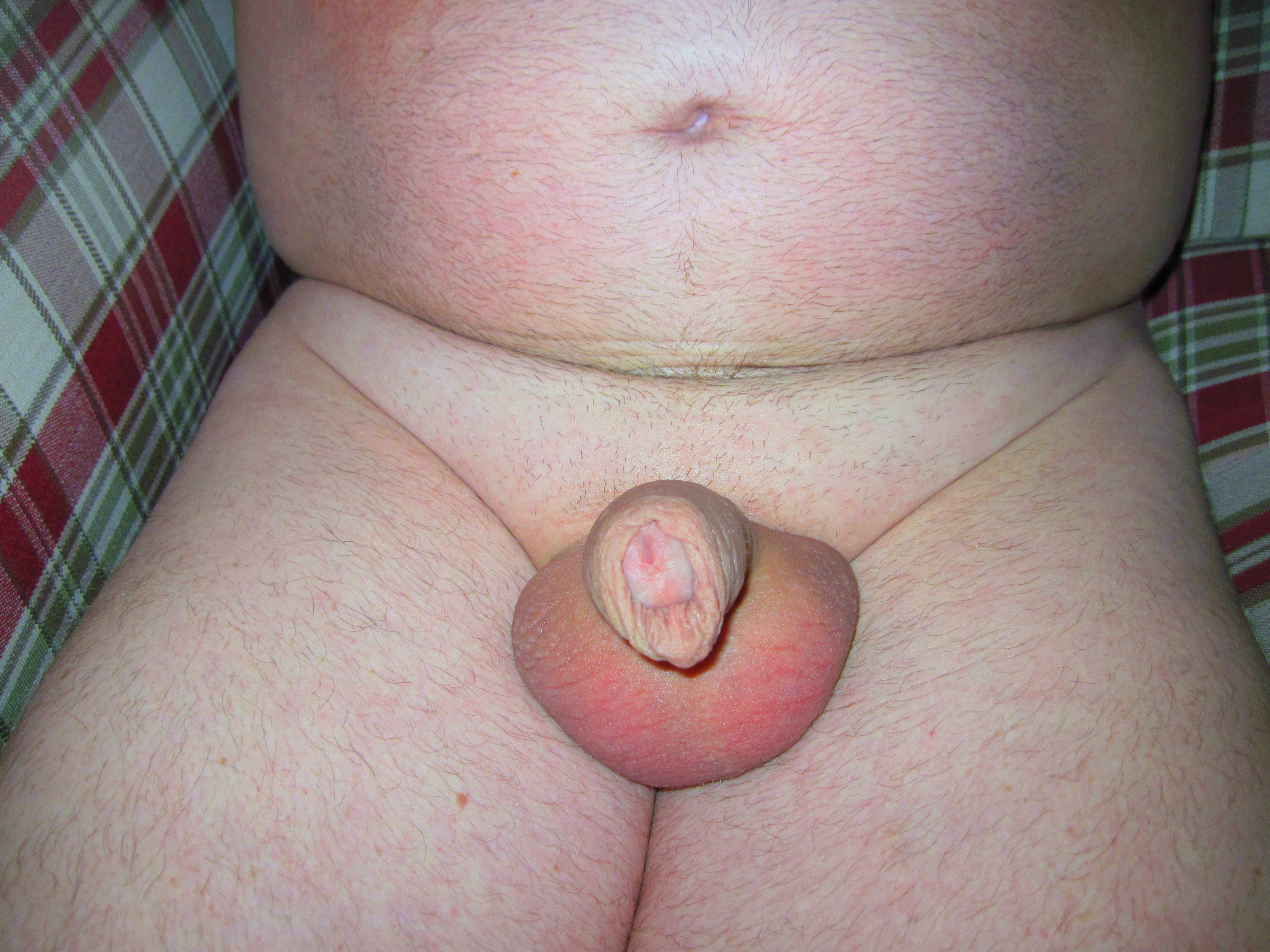 I just love showing my little uncut penis — 7
