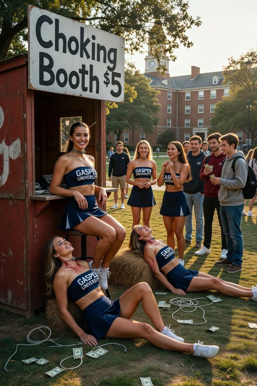Gasper U Cheerleader Fund Raising — 14