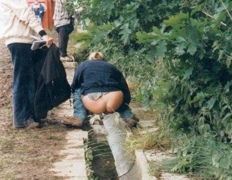 Peeing Outside Butts — 35